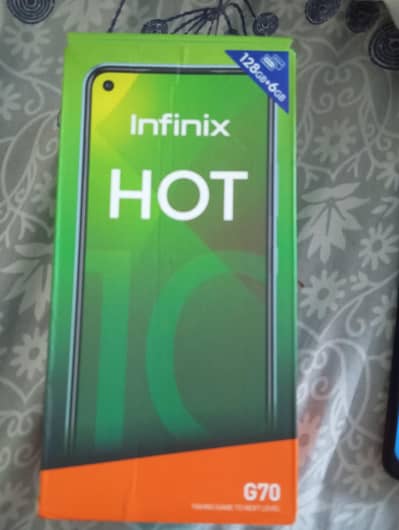 infinix hot 10s it's used