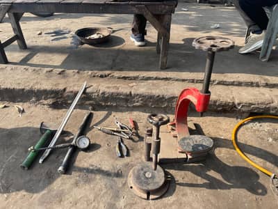 air compressor and all tools for  vehicle tyr punkchers