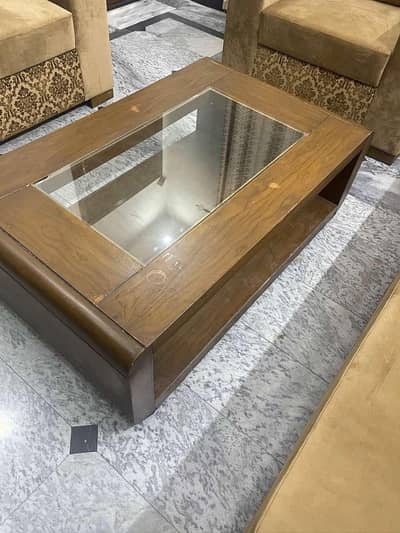 5 Seater Sofa Set with Center Table