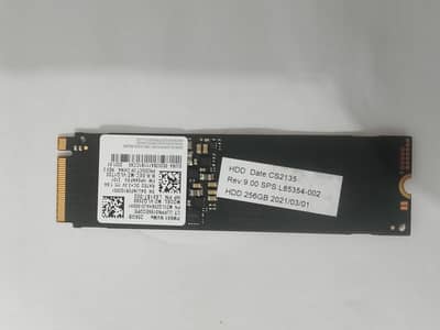 256GB M. 2 NVMe SSD – Fast & Fully Working