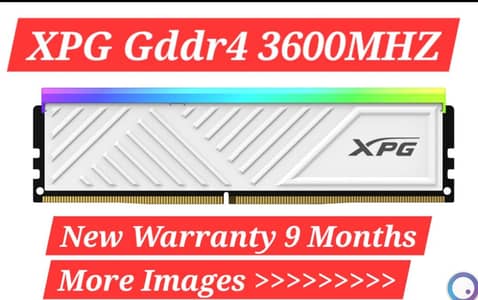 XPG Spectrix D35G ARGB (1x16GB) 3600MHz DDR4 DRAM White