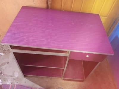 Computer Table – Ready for Work & Play Games!