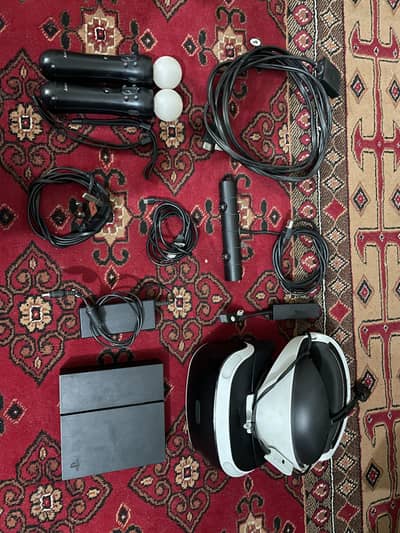 Psvr complete with also Psvr to pc converter for cam