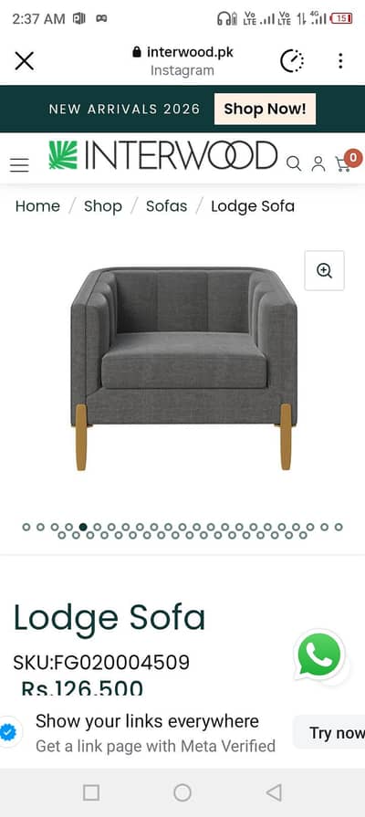 New Luxury Office Sofa Set