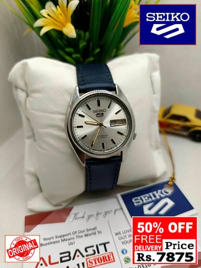 Seiko 5 Citizen Orient Automatic Pre-Owned watch Japan 03161737353