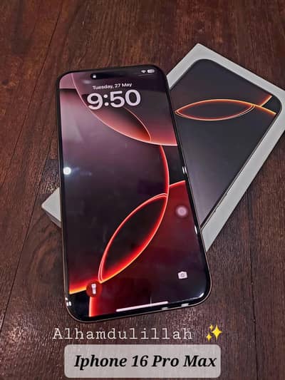 Iphone 16pro Max  - Non PTA - Factory Unlocked