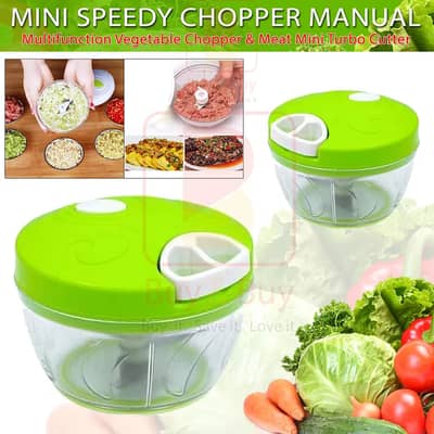 Mini Speedy Hand Pull Chopper