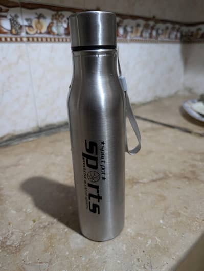 water bottle pure steel