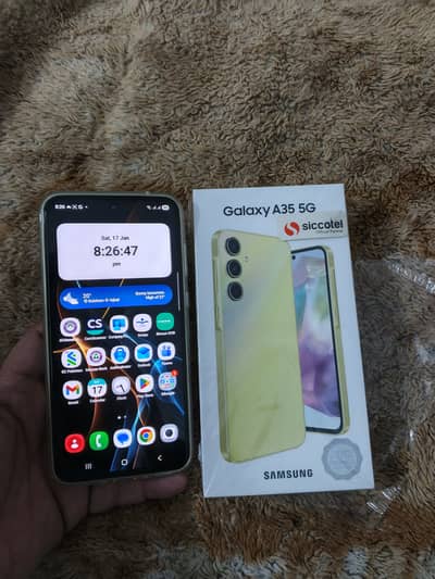 Samsung Mobile Galaxy A35 5G above 11 month official warranty