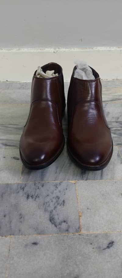 brand new khas leather Chelsea boots