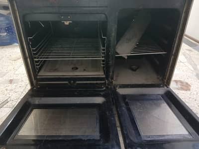 burner with oven used