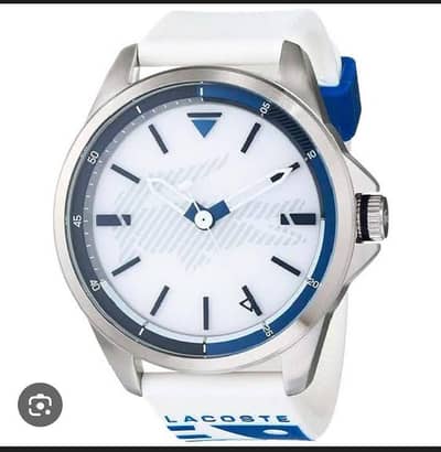 Lacoste original white watch