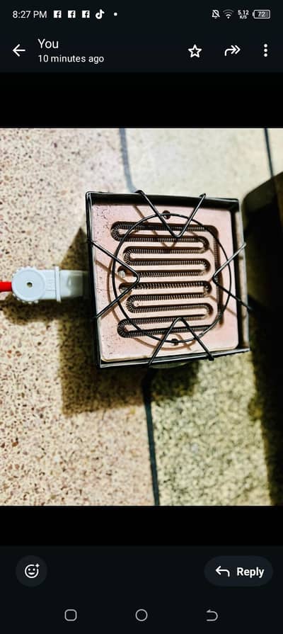 electric heater and cook chula