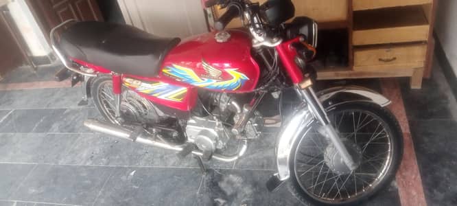 Honda CD70 21 all Punjab number