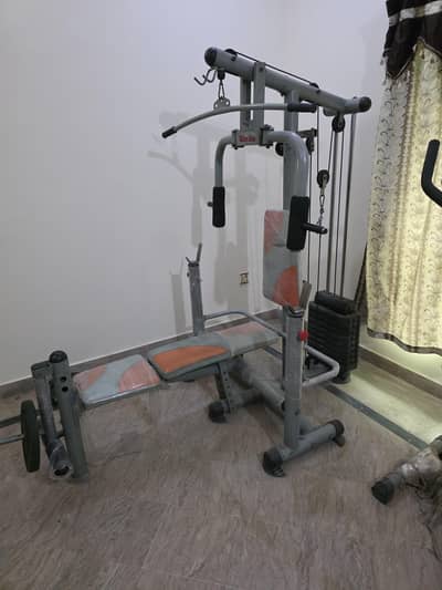 imported All in one SLIM LINE GYM set with it's all equipment
