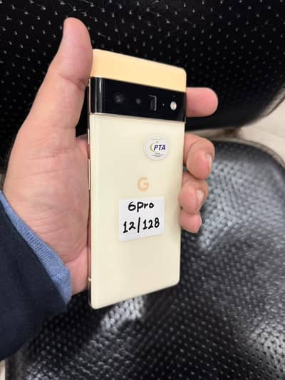 Google Pixel 6 Pro - 12GB RAM, 128GB Storage, PTA Approved