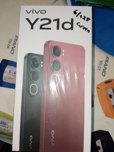 Vivo y21d with 10 months warranty