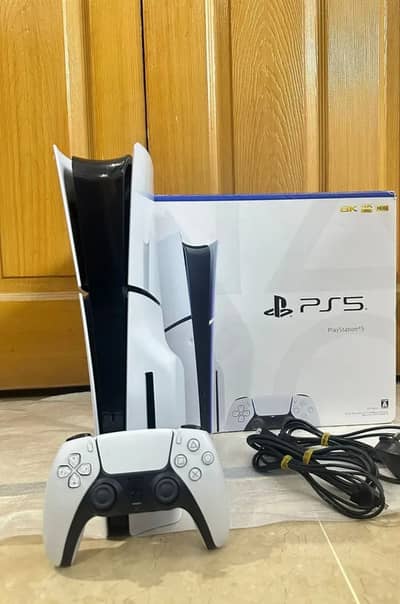 PS5 slim 1tb Disk edition for sale argent 0330-0343759 my