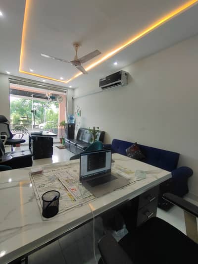 Shop For Rent Facing Park Best For Silent office Punjab society phase 2 Near College Road Mizail Chowk