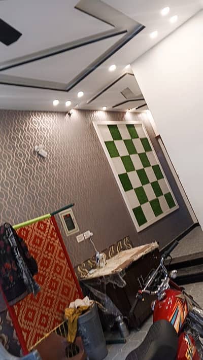 Iqbal town 3.3 marla corner house for sale 2 years used house