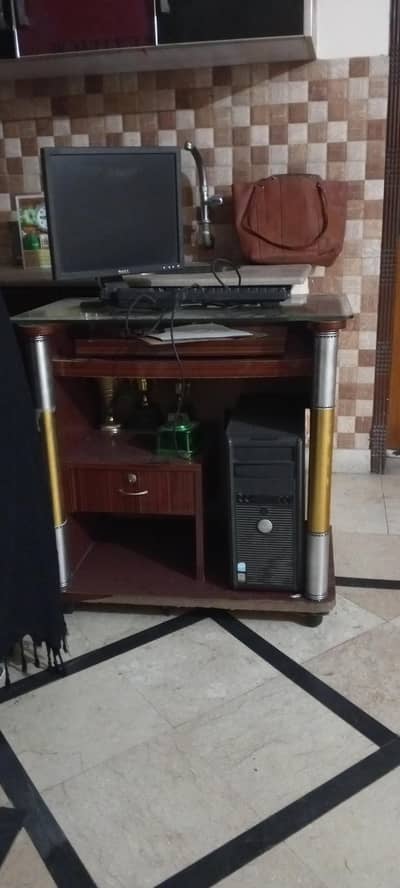 computer table in new condition for sale . seriously buyer contact