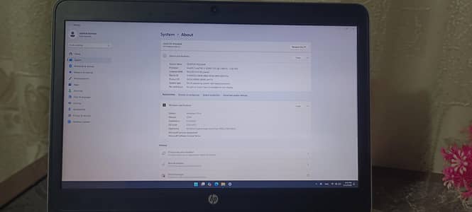 HP Elite book G3 Core i5 6th generation 16GB Ram 256 storage