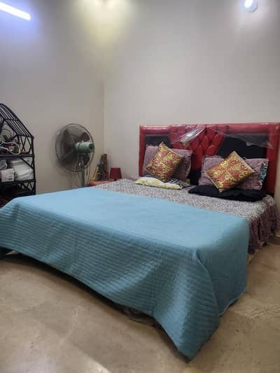 Habitt Wooden Queen Size Bed with Spring Mattress Free
