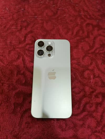 Iphone 15 pro max pta 256gb hk model with box   urgant sale 89 battery