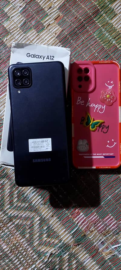 Samsung A12 4gb 64gb Not Open Not Repair With Box