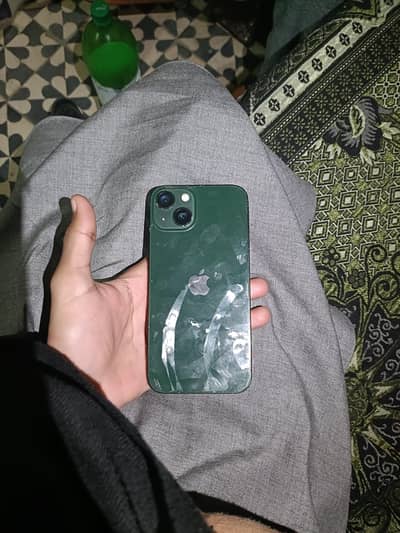 iphone 13 olive green brand new condition 100 battery health