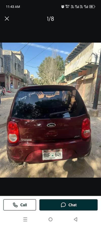 United Alpha Small City Car 2021 like brand new