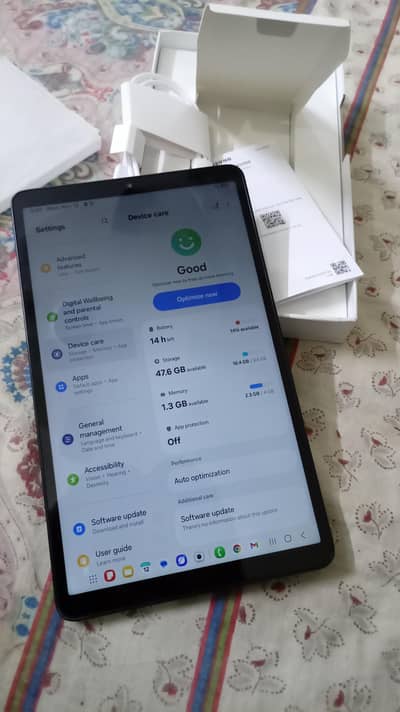 Samsung Galaxy tab a9 plus , 4 64 open box mint condition