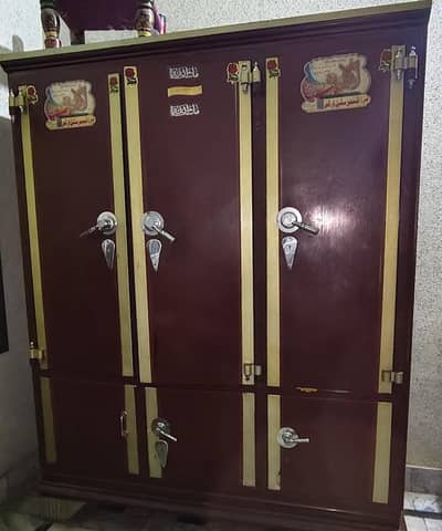 Metal Wardrobe 3 door
