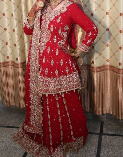 lehnga hand made work 18 kamr 20 chest