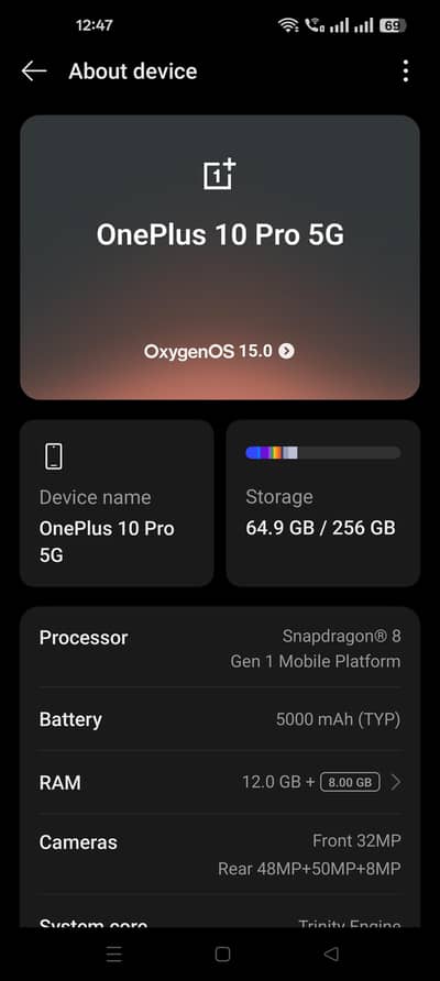One Plus 10 Pro 5G Official PTA approved