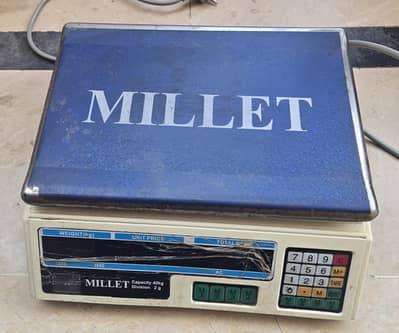 Millet Weight Machine
