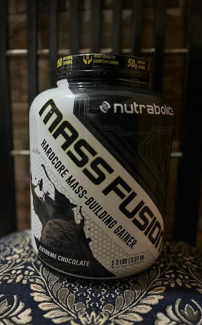 Nutrabolics Mass Fusion, Extreme Chocolate Flavour, 2.27 KG (5 LBS)