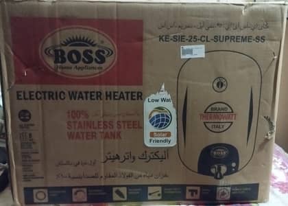 Only 10 days used Boss Electric geyser