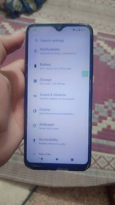 villain v30 with box 3,32gb storage
