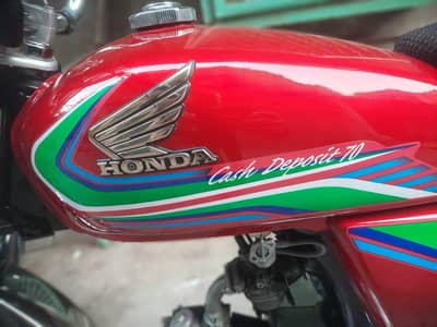 Honda CD 70 Model 2017 Brand New Condition