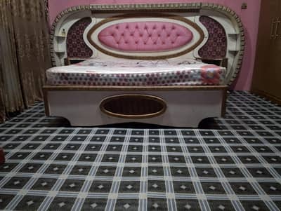 Bed Set with side Table