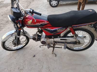 Honda cd 70 2013 model for sale.