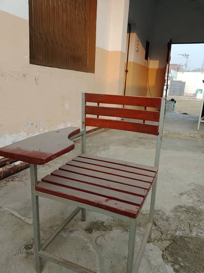 Study Chairs with Writing Table – Like New (Bulk Available)