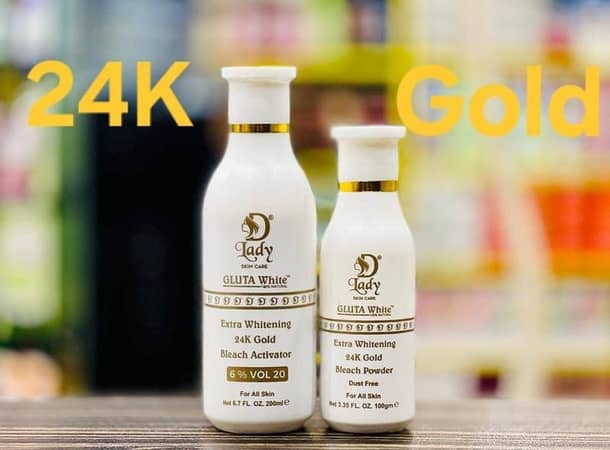 DLady Gluta White 24K Gold Skin Polish