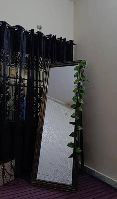 Wooden framed mirror