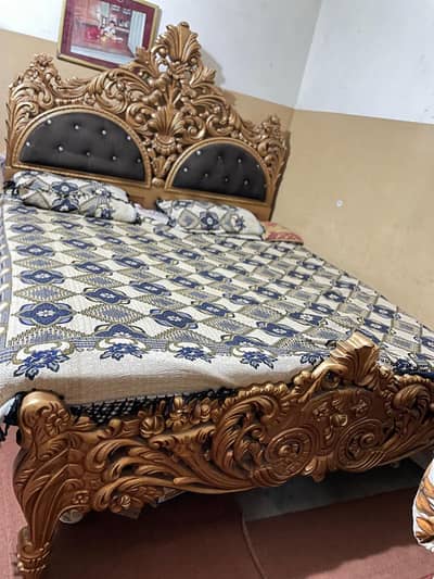 King Size bed  Dressing With Two sides table
