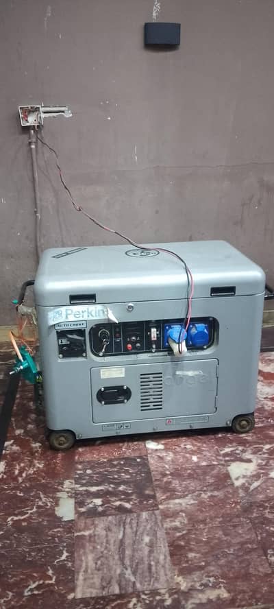 perkins 8kva gerator  2 year company warranty