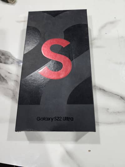 S22 ultra 12/256Gb with box