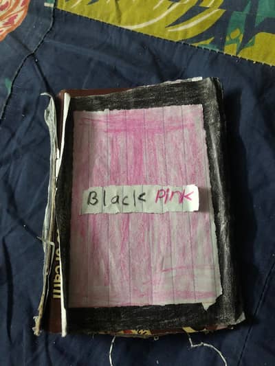 Black Pink DIY diary for sale buy now!