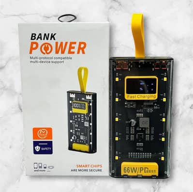 power bank 20000 MAh with fast charging option